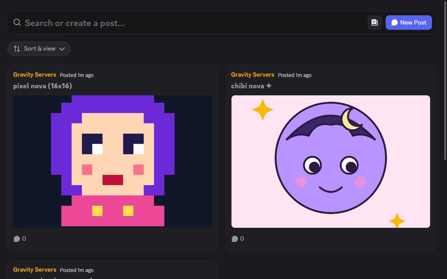 Nova's Hangout fan art gallery